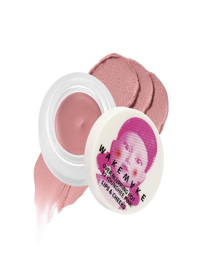 WAKEMAKE WM X NETFLIX SQUID GAME Over Blurring Pot 12 Younghee Pink | blurring pot, lips, cheek, wakemake - Image 1