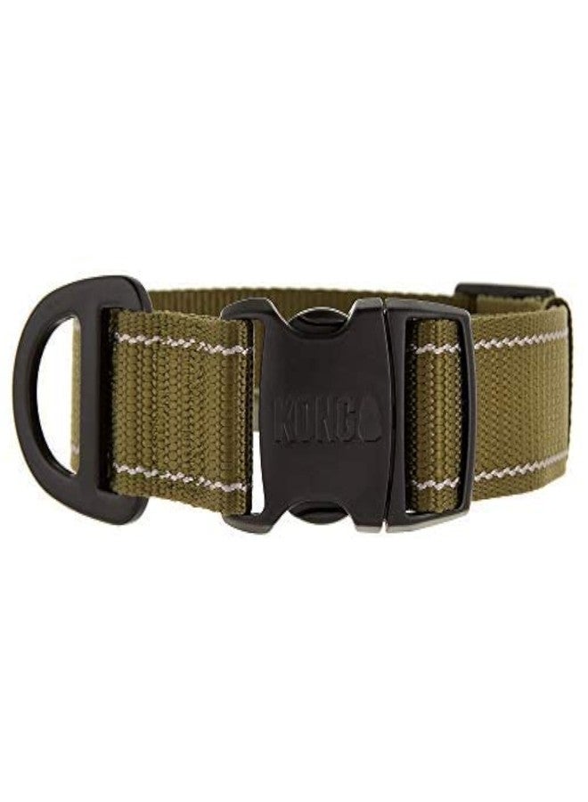 كونج طوق كونغ ماكس فائق المتانة للكلاب (متوسط، أخضر) - Image 1