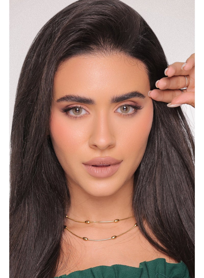 فريش آيز عدسات عيون لاصقة ملونة يومية  للفتيات والسيدات ألوان طبيعية وهادئة توسع العين قطر 14.2 لايم - Image 2