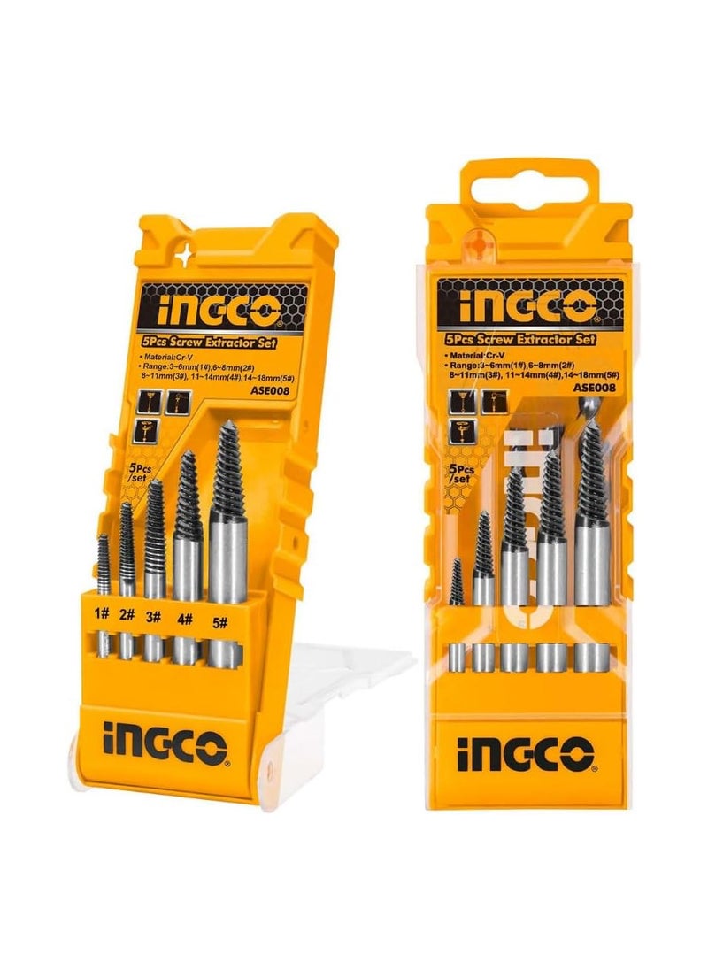 EasyOut 5pcs Screw Extractor Set - ASE008