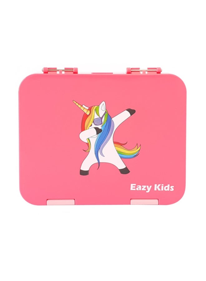 Eazy Kids صناديق بينتو مع حقيبة غداء معزولة - يونيكورن وردي - Image 2