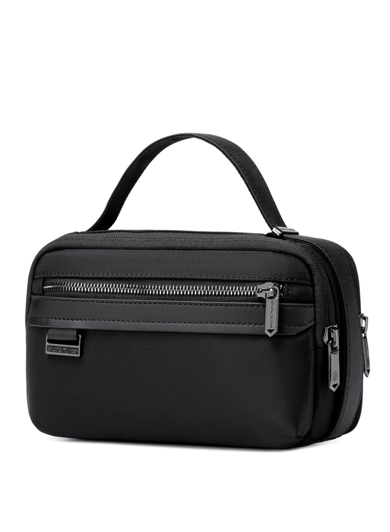 ARCTIC HUNTER Unisex Handbag Durable Premium Water Resistant Carry All Bag with Pockets for Men and Women in Daily Use, KB00843, Black