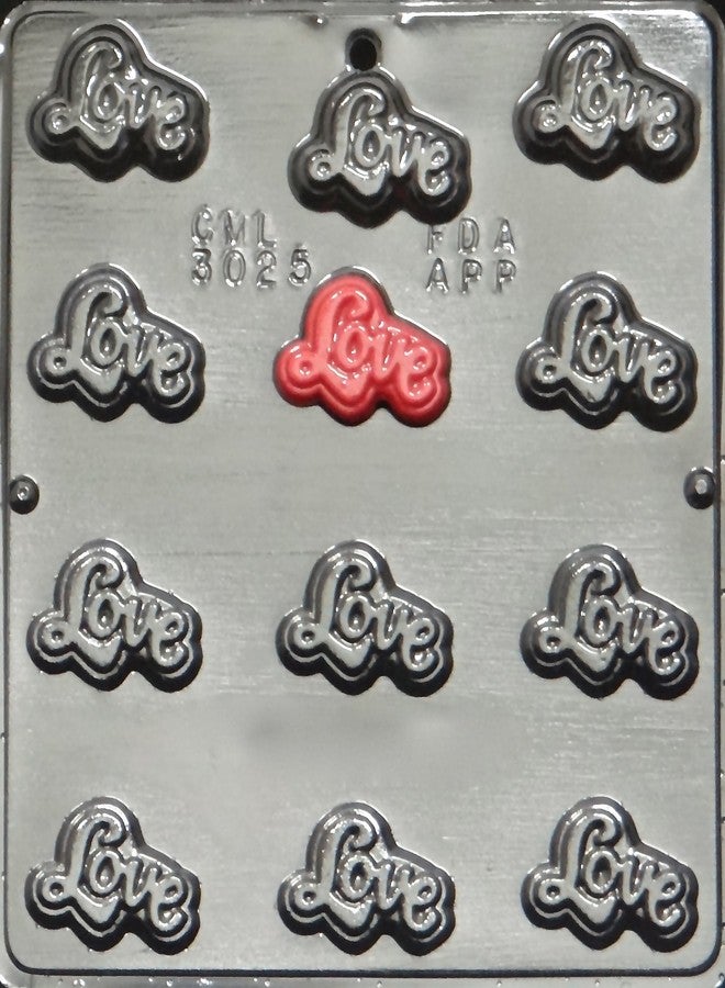 73Hours Love Bite Size Chocolate Candy Mold Valentines Day 3025 - Image 1