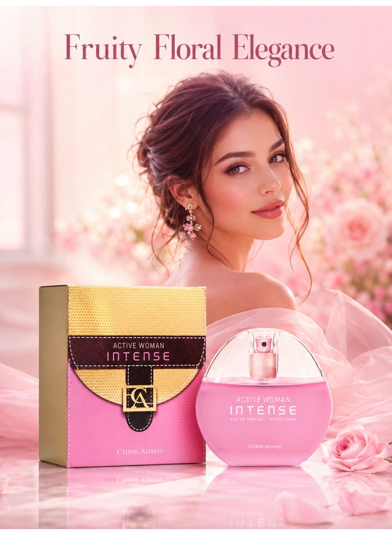 كريس أدمز عطر كريس آدامز أكتيف ومان إنتنس أو دو بارفان 80 مل - Image 1