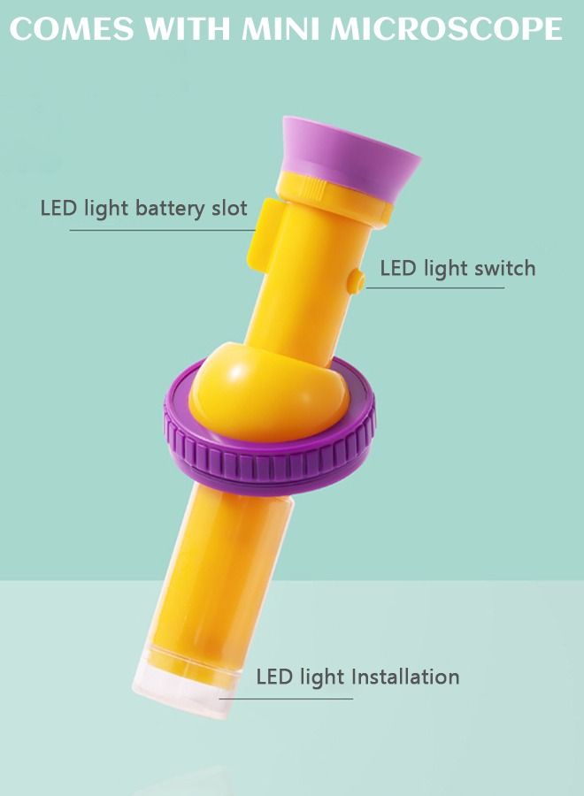 GROIC Multifunctional Microscope Animal Insect Observation Barrel Portable 360 Degree Panoramic Viewing for 3 Years Old - Image 3