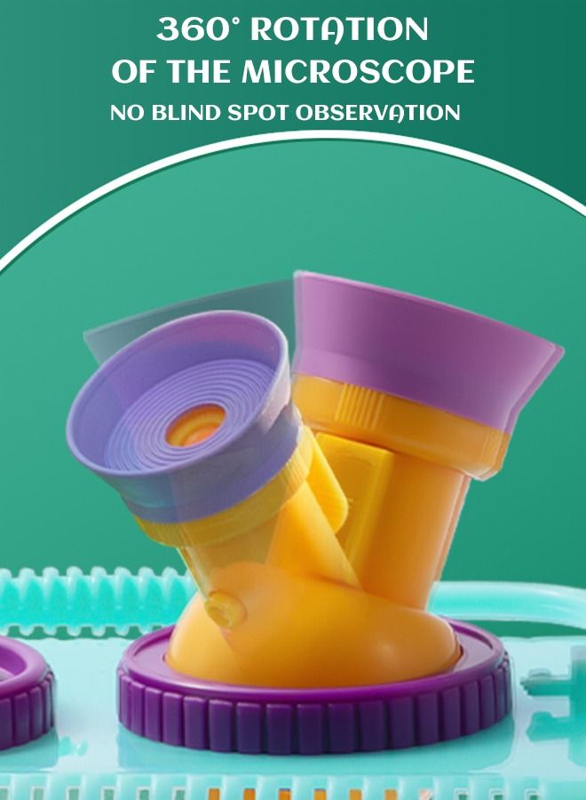 GROIC Multifunctional Microscope Animal Insect Observation Barrel Portable 360 Degree Panoramic Viewing for 3 Years Old - Image 2