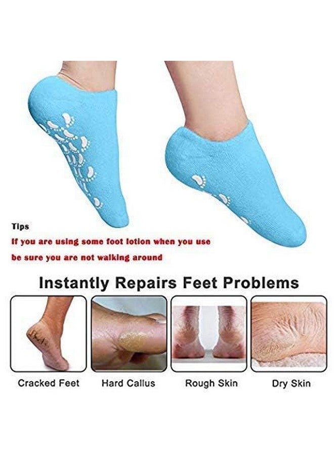 click2shop Winter Care Spa Gel Socks - Moisturizing Silicone Ultra-Soft Socks for Dry Cracked Skin - Image 5