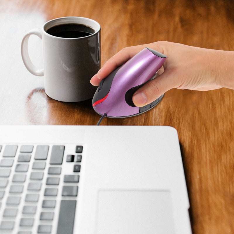 📱 فأرة رأسية مريحة بتصميم لدعم المعصم مع 5 أزرار سلكية USB - Image 4