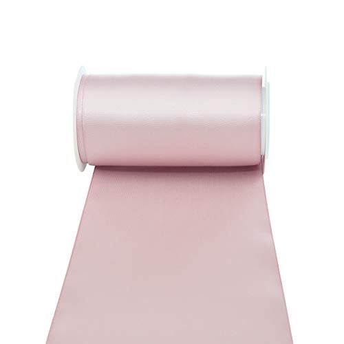 Ribbonitlux 4" Wide Double Face Satin Ribbon 5 Yards (813-Vanilla), Set for Grand Opening Ceremonies, Ribbon Cutting, Chair Sashes, Wedding and Craft - Image 3