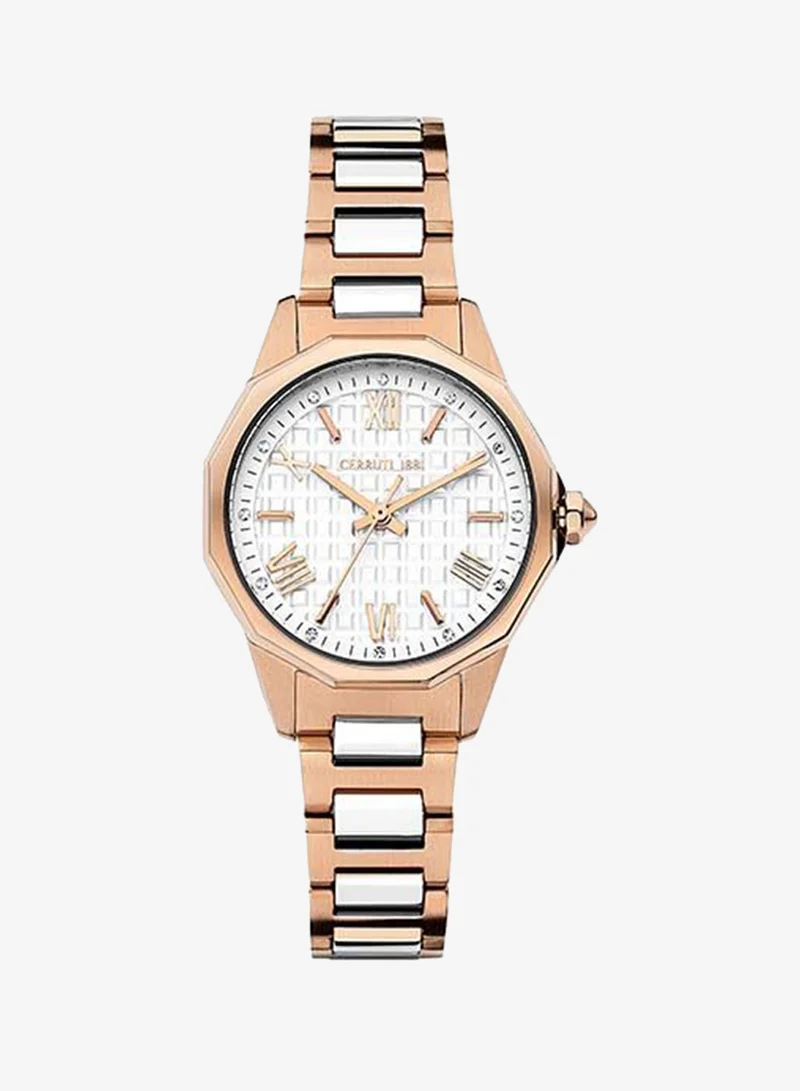 شيروتي 1881 JESINA Round Analog Wrist Watch CIWLG2206002 - 38 mm - Silver