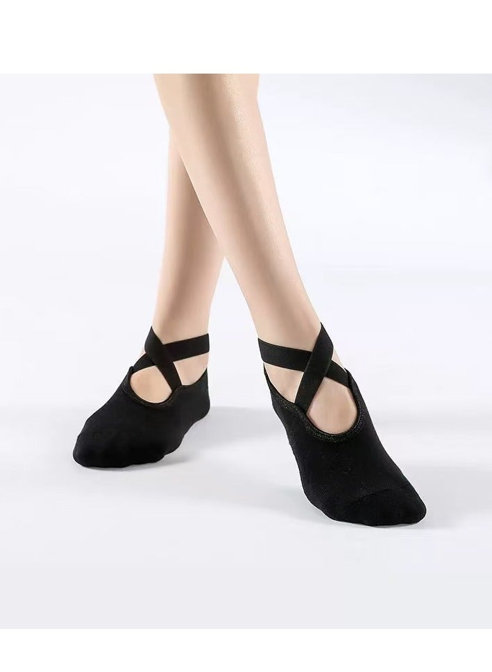 2 أزواج من الجوارب اليوغا الرياضية النسائية-مريحة وعدم الانزلاق - Image 3