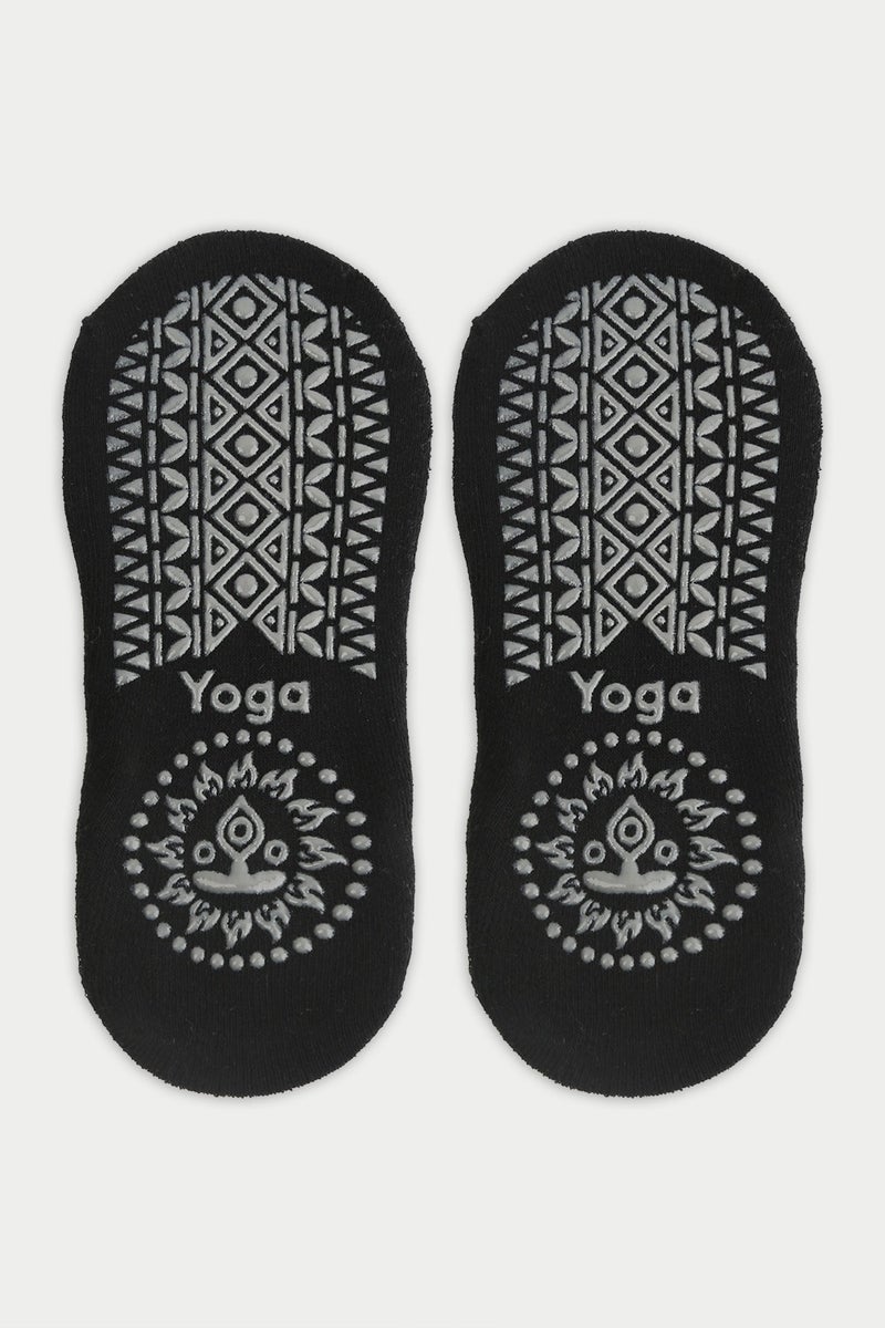2 أزواج من الجوارب اليوغا الرياضية النسائية-مريحة وعدم الانزلاق - Image 4