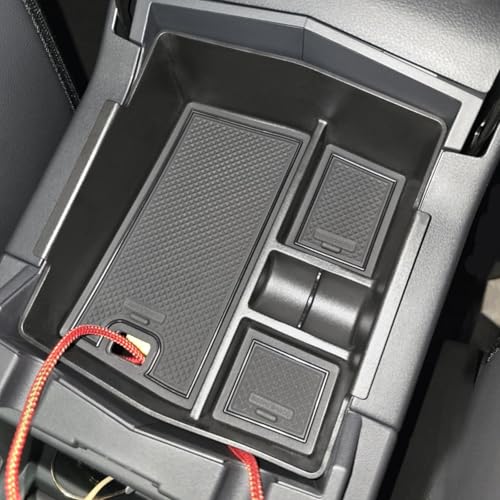 JKCOVER Center Console Organizer Tray Compatible with 2025 Subaru Forester Interior Armrest Insert Storage Box Easy Removal Accessories - Image 3