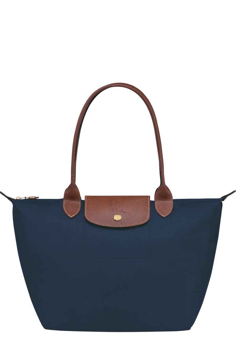 Longchamp Women's Medium Tote Bag, Handbag, Shoulder Bag Navy Classic Style - Image 1