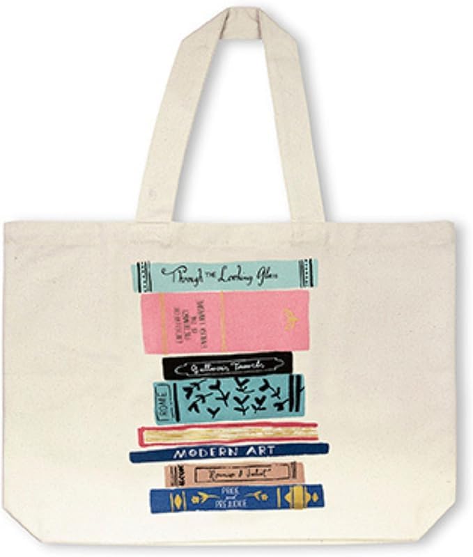 BROGBUS Classics Canvas Tote Bags for Women Girls Canvas Handbag Zipper Large Capacity Shoulder Bag for College Office Use - Image 1