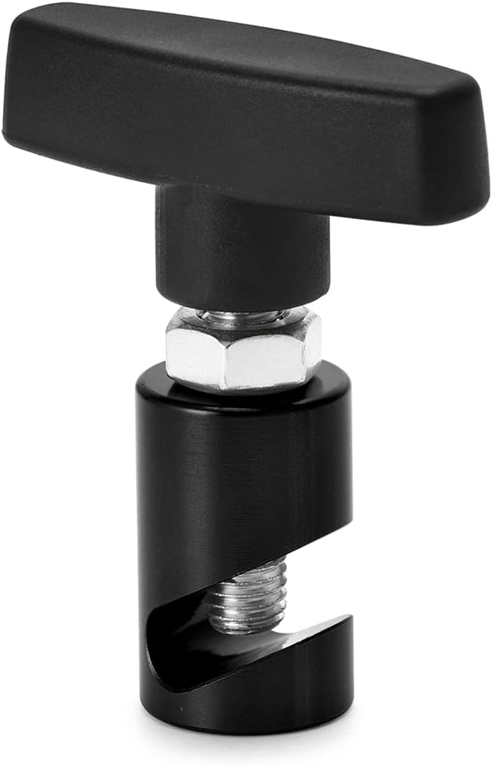 zipelo Lift Support Clamp, Hood Strut Fixing Clamps with Brass Core, Shock Prop Strut Stopper Retainer for Car Hood, Spark Plug Gap Gauge Tool, Universal Automotive Accessories (Black) - Image 5