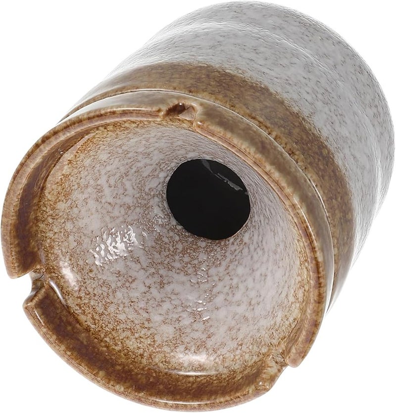 منفضة سجائر يابانية من السيراميك مقاومة للرياح، خزف كلاسيكي قديم، طاولة منزلية، مطعم سوشي، نمط خريفي - Image 2