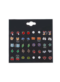 20 Pairs Multi-Styles Stud Earrings Sensitive Ears Studs Set Stainless Steel Flower Heart Animal Earrings in Vivid Colors for Women, Little Girls, Kids - pzsku/Z5D367823E590628F985AZ/45/_/1680145905/686a33f7-049c-4d9e-82d6-f10ae6b2f7d8