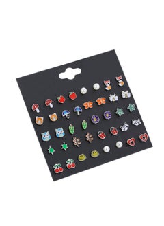 20 Pairs Multi-Styles Stud Earrings Sensitive Ears Studs Set Stainless Steel Flower Heart Animal Earrings in Vivid Colors for Women, Little Girls, Kids - pzsku/Z5D367823E590628F985AZ/45/_/1680145906/664377ae-e0c0-4b7d-bf3f-2522798cee78