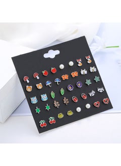 20 Pairs Multi-Styles Stud Earrings Sensitive Ears Studs Set Stainless Steel Flower Heart Animal Earrings in Vivid Colors for Women, Little Girls, Kids - pzsku/Z5D367823E590628F985AZ/45/_/1680145907/d14ed811-b7d1-49cd-8da4-ff0f3fe68d75