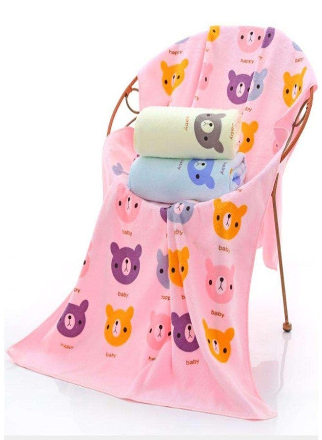 Closecret Cotton Printed Baby Bath Towel - Quick-Dry, Super Soft & Absorbent Gentle on Skin | Perfect for Newborns Infants & Toddlers (0-1 Year) (Cute Cartoon Characters) (Light (Blue and Yellow)) - Image 5