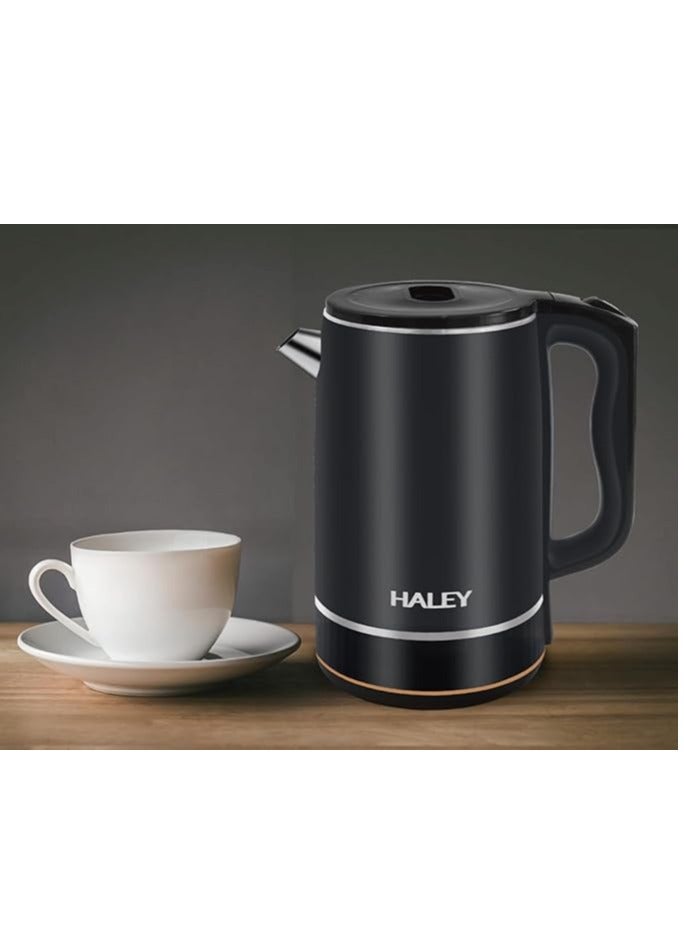 Haley غلاية كهربائية هالي 3 لتر، 2000 واط، هيكل داخلي من الفولاذ المقاوم للصدأ 304، غلاية ماء ساخن، ضمان لمدة عامين، HY-8901 (3 لتر) - Image 5