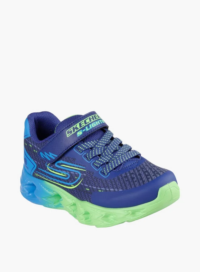 SKECHERS Boys' VORTEX 2.0 Sports Shoes with Hook and Loop Closure - 400604L-NVBL