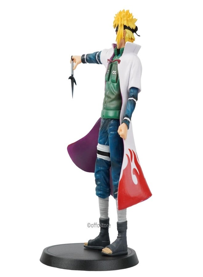 Offo Minato Namikaze Anime Action Figure, Premium PVC Lightweight Collectible for Home Decor, Office Desk & Study Table, Durable Display Model Gift for Fans - Image 2