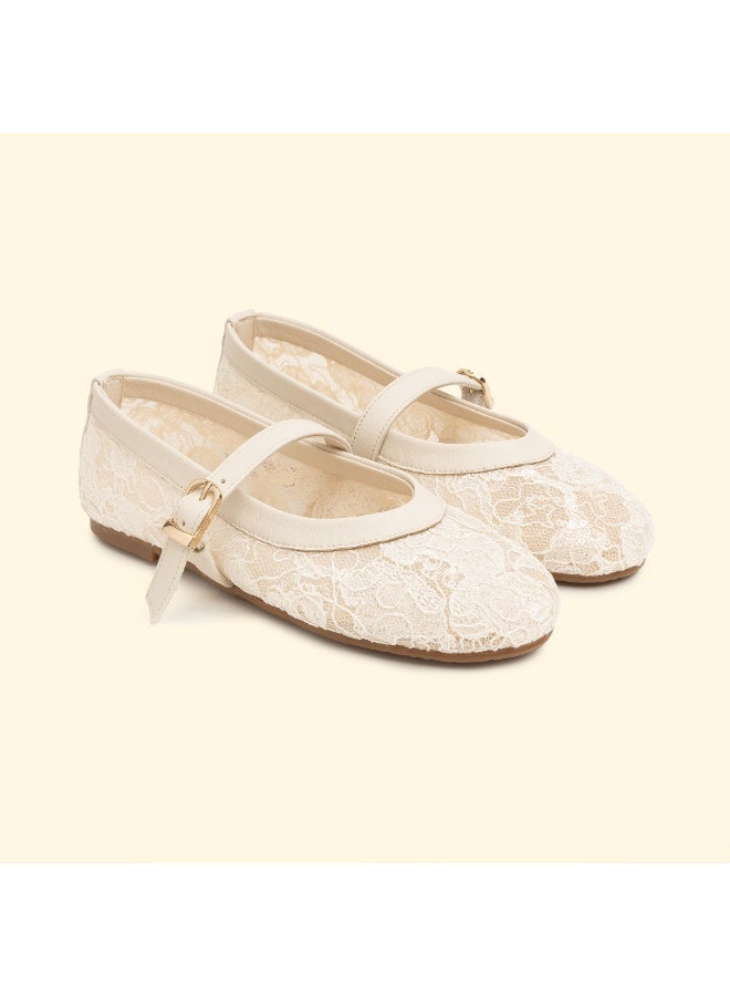 BOU lace-grace-mary-jane-beige - Image 2