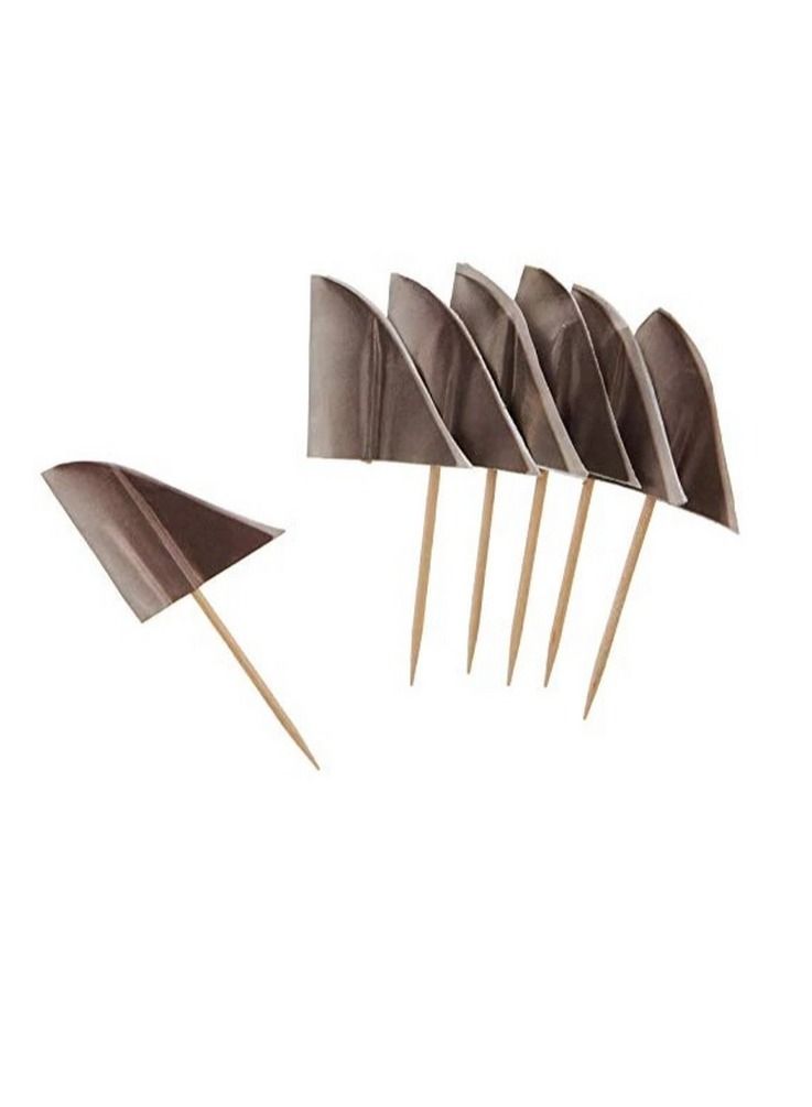 Generic Shark Fin Pick Set of 49 Piece Grey  - Image 1
