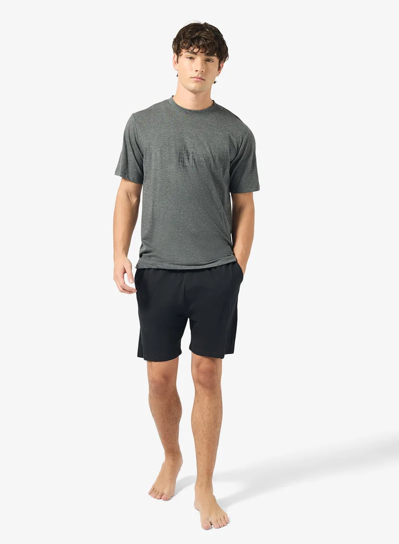 Nightwear T-Shirt & Shorts Set