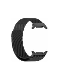 Generic Band for Huawei Watch Fit 3 2024, Magnetic Ring Strap, Stainless Steel Wristband, Classic Business Style, Metal Mesh Band for Huawei Watch Fit 3, Women Men, Black  - Image 2