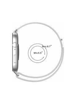 Generic Band for Huawei Watch Fit 3 2024, Magnetic Ring Strap, Stainless Steel Wristband, Classic Business Style, Metal Mesh Band for Huawei Watch Fit 3, Women Men, Black  - Image 5