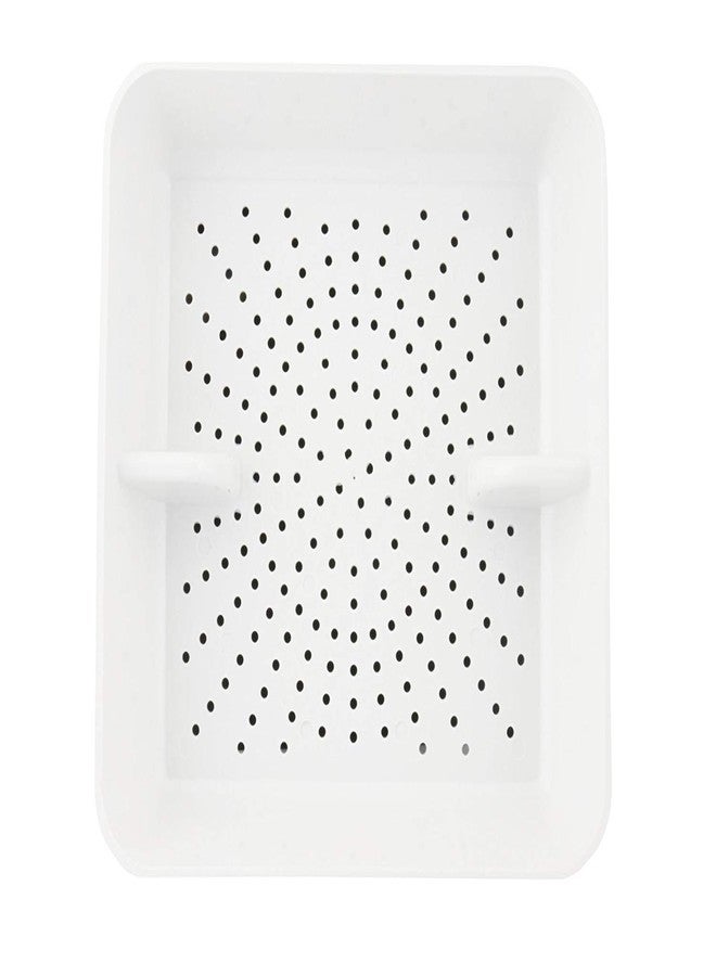 جي أس دبليو مصفاة حوض أرضية بلاستيكية ABS من GSW، سلة قابلة للتركيب، عرض 8-1/2 بوصة × طول 8-1/2 بوصة × ارتفاع 2-1/4 بوصة - مثالية للمطاعم والبار والبوفيه (ارتفاع 2 بوصة من ABS) - Image 2