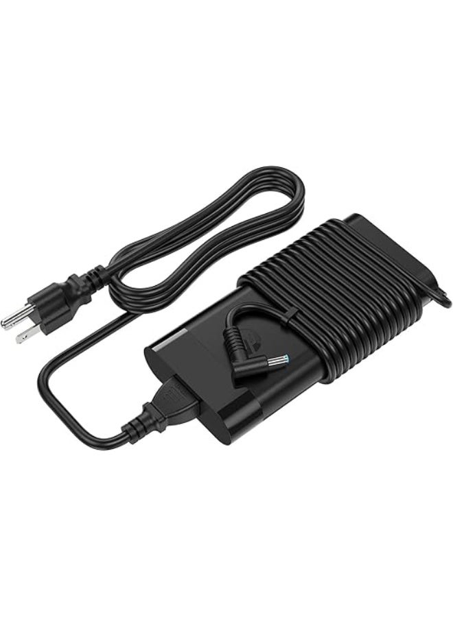 Terabyte شاحن متوافق بقوة 200 واط لجهاز HP Pavilion Gaming 15 16 17 لجهاز HP Victus 16 15t HP ZBook 15 17 G3 G4 G5 G6 G9 Fury 15 G7 G8 g10 15 16 G5 G7 Power G9 G10 10.3A محول تيار متردد, - Image 1