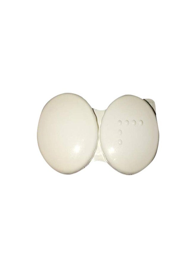 عبوة عدسات لاصقة ناعمة للعين، زوج واحد، عدسات لاصقة شهرية بنفسجية اللون، بدون وصفة طبية، مع علبة عدسات - Image 2