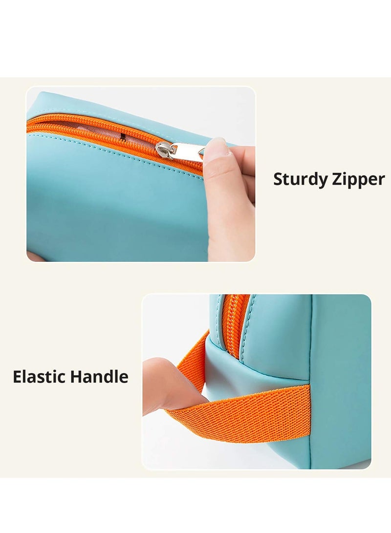 SOLARAE Small Makeup Bag, Travel Cosmetic Bag for Women Girls, Zipper Pouch Makeup Organiz - Image 4