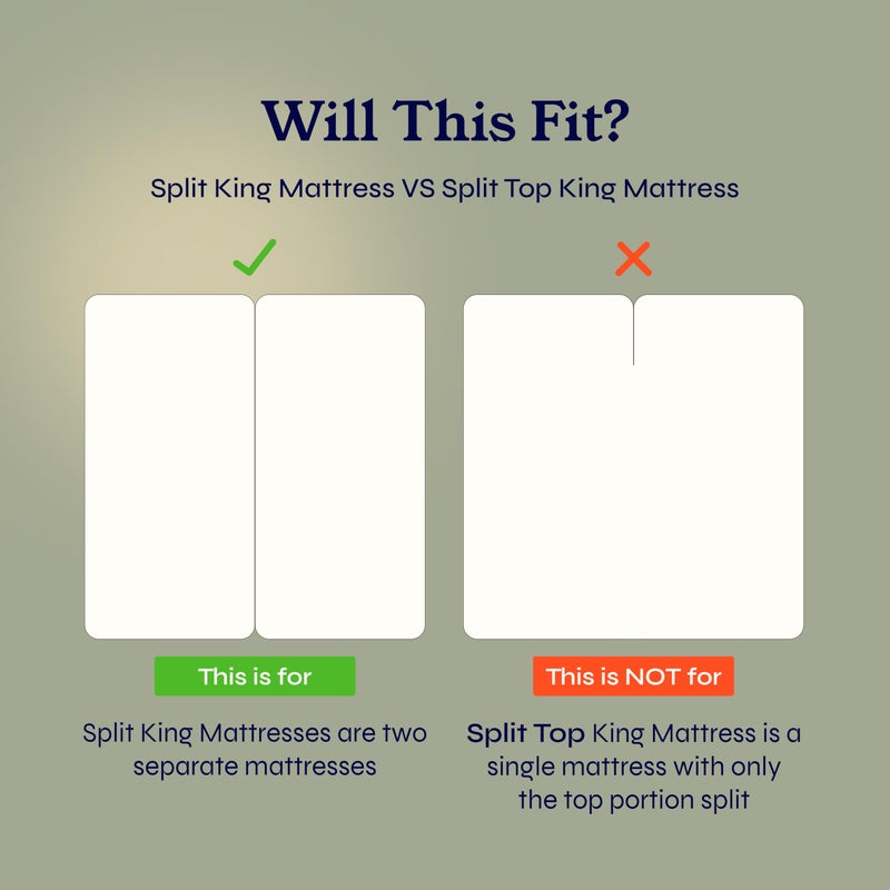 California Design Den Luxury Split King Sheets Set For Adjustable Bed, 100% Cotton 500 Thread Count Sateen, Snug Fit, Set With Twin-XL Fitted Sheets, Hotel Quality Damask Stripe Bedsheets (Split King, Stripe - Light Blue) - Image 3