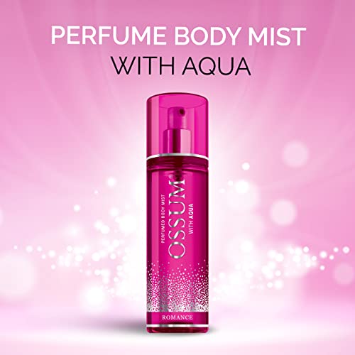 Ossum Romance, Perfume Body Mist With Aqua, Long-Lasting Freshness, Made For Women, 115ml - Image 5