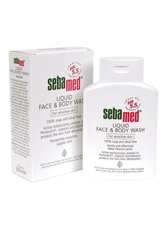 Sebamed Liquid Face And Body Wash 200ml - Image 3