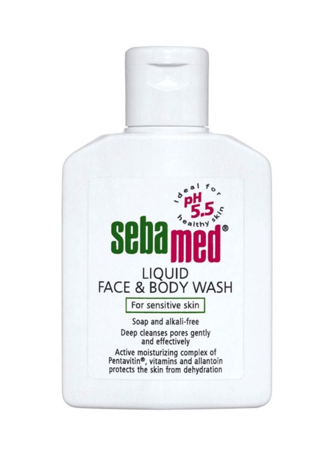 Sebamed Liquid Face And Body Wash 200ml - Image 1