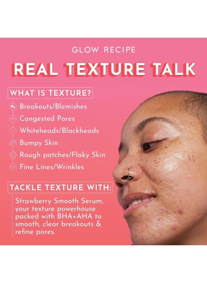 جلو ريسيبي جلو ريسبي سيروم الفراولة بتركيبة BHA+AHA ساليسيليك 10 مل - Image 5