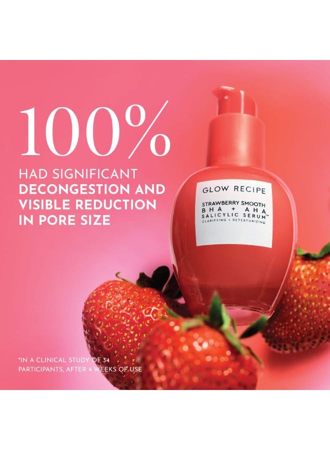 جلو ريسيبي جلو ريسبي سيروم الفراولة بتركيبة BHA+AHA ساليسيليك 10 مل - Image 2