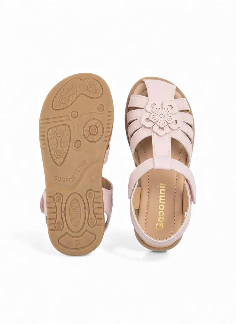 Geoomnii Junior Girls’ Sandals with Backstrap – Soft, Comfortable & Secure Fit - Image 5