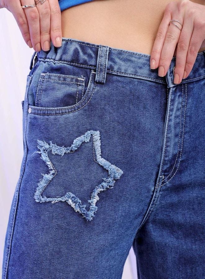 Freehand Women Bootcut Colourblocked High Rise Jeans - Image 4