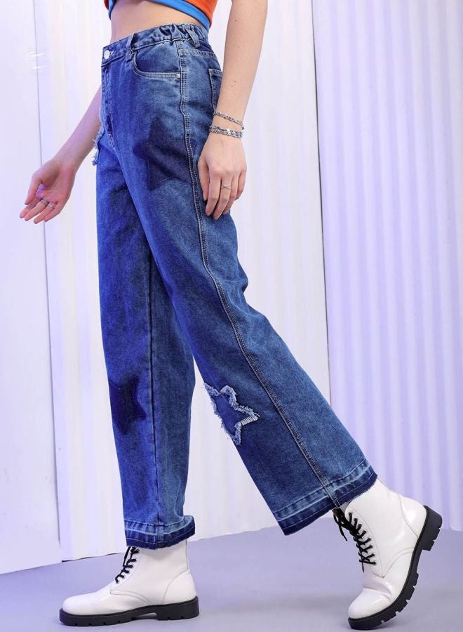 Freehand Women Bootcut Colourblocked High Rise Jeans - Image 2