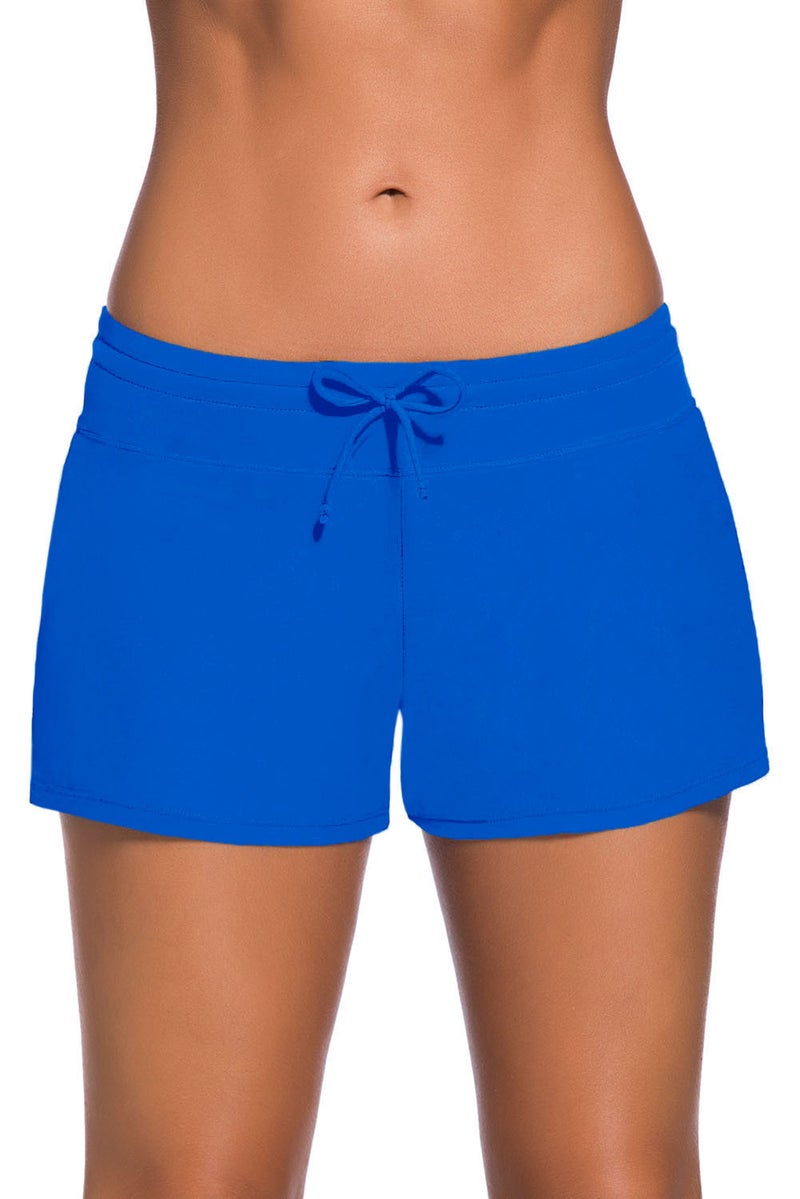 2021 New Summer Swimming Trunks Men'S And Women'S Low Waist Lace-Up Plus Size Boxers New Yoga Fitness Swimming Trunks - Image 1
