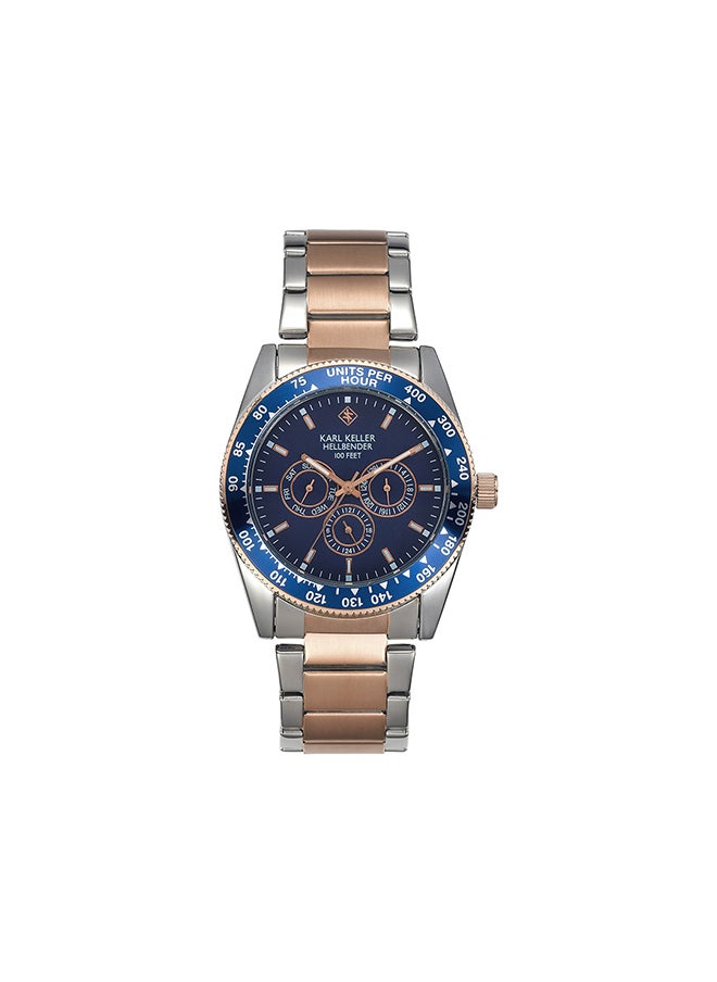 KARL KELLER Men Hellbender Stainless Steel Analog Wrist Watch - KKCB03 - 45 mm  - Image 5
