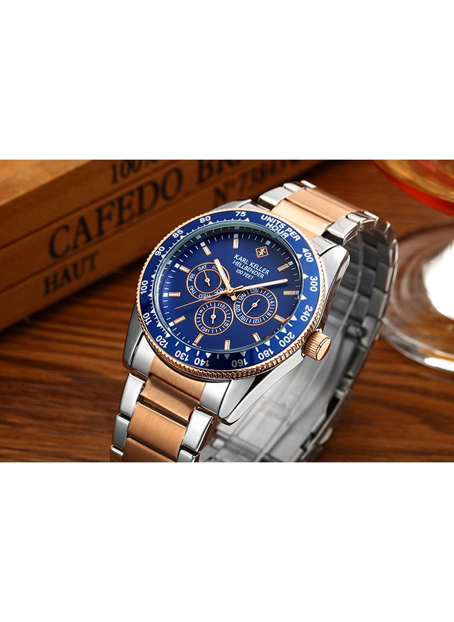 KARL KELLER Men Hellbender Stainless Steel Analog Wrist Watch - KKCB03 - 45 mm  - Image 4