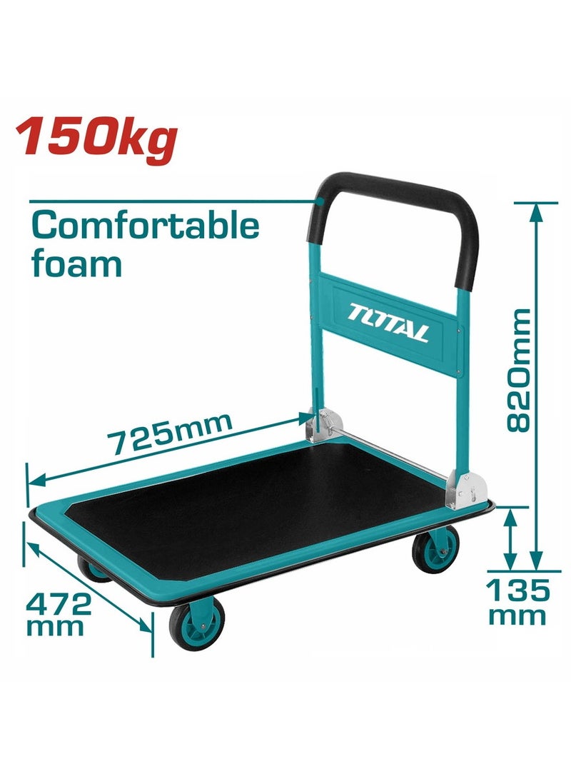 توتال TOTAL شاحنة يدوية بمنصة قابلة للطي THTHP11502  - Image 2